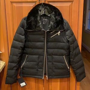 The kooples- Supper cozy warm coat with fur